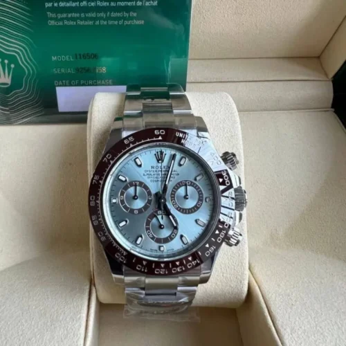 Rolex Cosmograph Daytona m116509 40mm Super Clone with Blue Dial